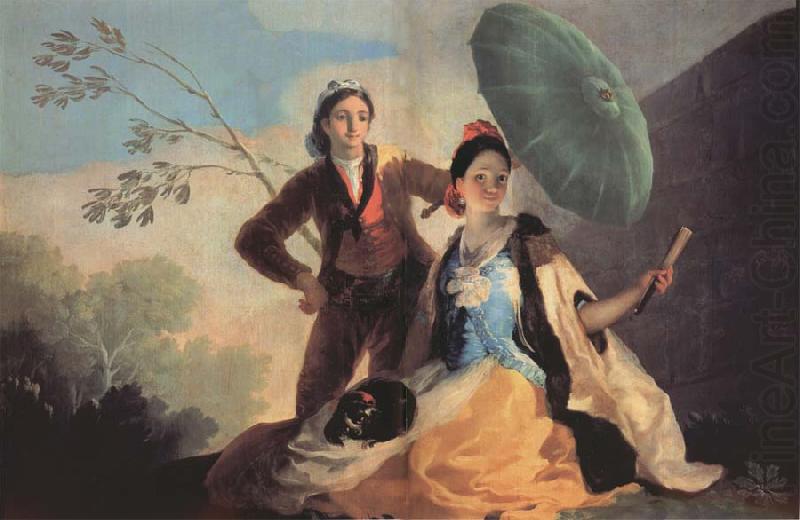 Francisco Goya The Parasol china oil painting image